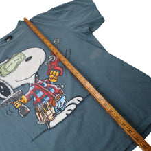 Load image into Gallery viewer, Vintage Peanuts Snoopy "Real Dogs Don't Need Instructions" Graphic T Shirt - XL