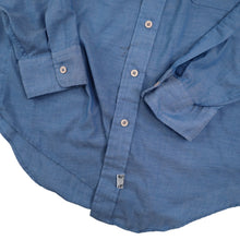 Load image into Gallery viewer, True Vintage 60s Jas. K. Wilson Mens Large Chambray Work Shirt Blue - L