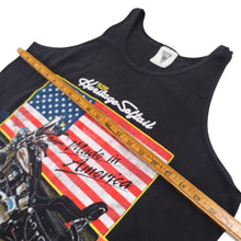 Load image into Gallery viewer, Vintage Harley Davidson Heritage Softail Made in American Graphic Tank Top - L