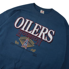 Load image into Gallery viewer, Vintage Houston Oilers Spellout Graphic Sweatshirt - XXL