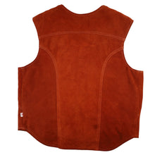 Load image into Gallery viewer, Vintage ABC for Kawasaki Suede Leather Riding Vest - L