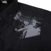 Load image into Gallery viewer, Vintage Y2k Felon Pearl Snapdown Frankenstein Graphics Rockabilly Shirt - XL