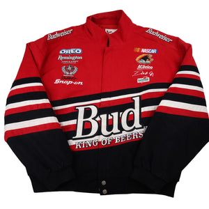 Vintage Chase Authentics Dale Earnhardt Jr. Budweiser Racing Jacket - XL