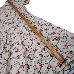 Vintage 50s Tony Todd Floral Dress - M