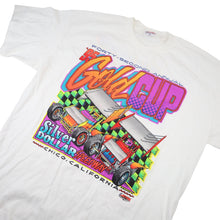 Load image into Gallery viewer, Vintage 1995 Silver Dollar Speedway Gold Cup Sprint Car Racing Graphic T Shirt - XL