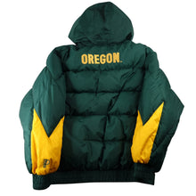 Load image into Gallery viewer, Vintage Pro Player University of Oregon Goose Down Puffer Coat - XL