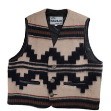 Load image into Gallery viewer, Vintage Navajo Arizona Southwestern Print Wool Vest - L