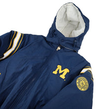 Load image into Gallery viewer, Vintage Pro Player University of Michigan Reversible Puffer Jacket