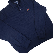 Load image into Gallery viewer, Vintage Polo Ralph Lauren Golf Crest Cable Knit Sweater - XXL
