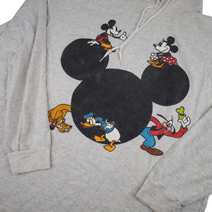 Vintage Disney Mickey Mouse Graphic Hoodie - XL