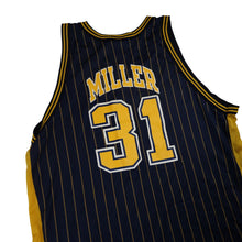 Load image into Gallery viewer, Vintage 90s Champion Indiana Pacers #31 Reggie Miller Pinstripe Jersey - XL