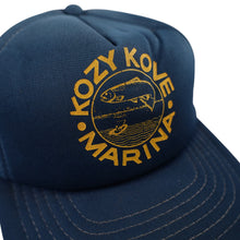 Load image into Gallery viewer, Vintage Kozy Kove Marina Fishing Foam Trucker Hat  - OS