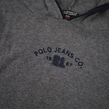 Load image into Gallery viewer, Vintage Y2k Polo Jeans Co Ralph Lauren Embroidered Spellout Hoodie