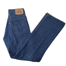 Load image into Gallery viewer, True Vintage 60s Levis 517 Orange Tab Boot Cut Denim Jeans - 30"x30"