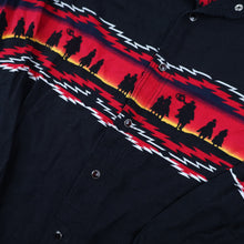 Load image into Gallery viewer, Vintage Express Riders Southwestern Cowboys Pearl Snap Down Shirt - XXL