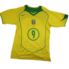Load image into Gallery viewer, Vintage Nike CBF Brazil #9 Ronaldo Soccer Jersey - S