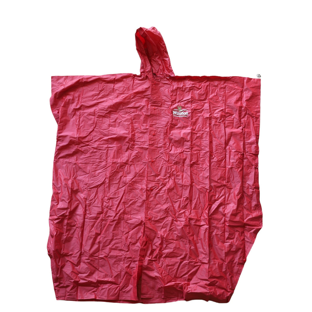 Vintage Winston Cigarettes Racing Rain Poncho - OS