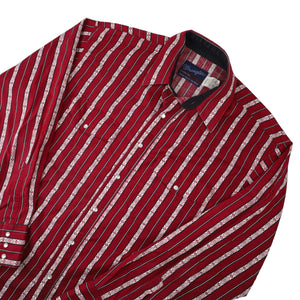 Vintage Wrangler Southwestern Print Pearl Snap Western Shirt - L