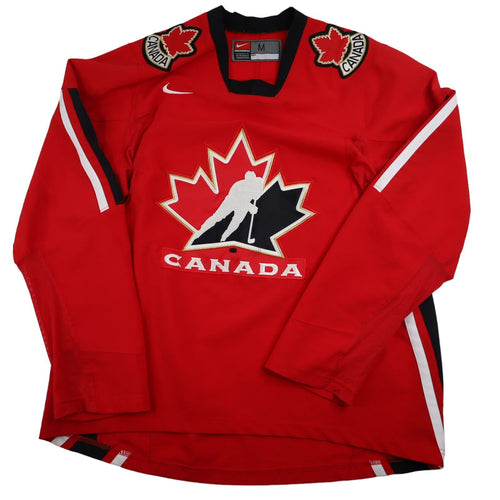 Vintage Nike Canada Olympic IIHL Hockey Jersey - M
