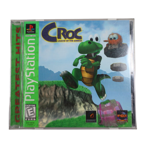 Vintage PlayStation 1 Croc Legend Of The Gobbos Video Game - OS