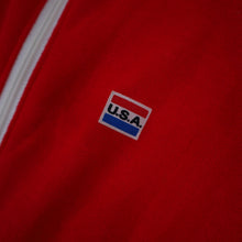 Load image into Gallery viewer, True Vintage 70s Warm Up USA Track Jacket - WMNS L