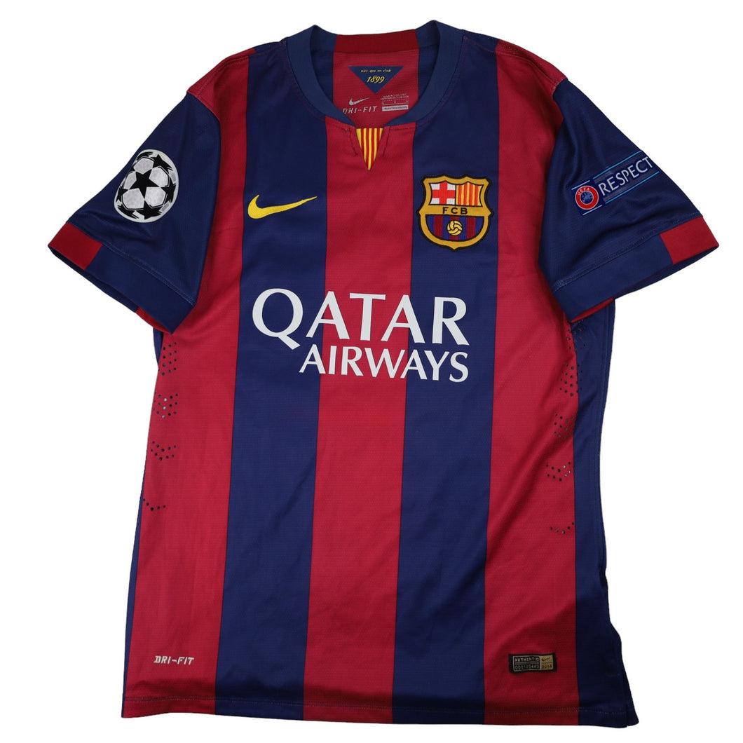 Nike F.C.B Barcelona Lionel Messi Home Soccer Jersey - M