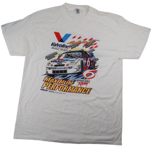 Vintage 1998 Nascar Mark Martin Valvoline Racing Graphic T Shirt - XL