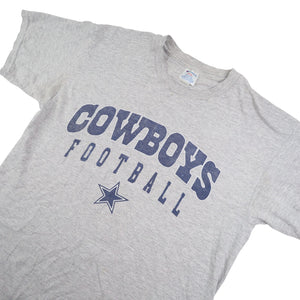 Vintage Champion Dallas Cowboys Football Spellout Graphic T Shirt- L