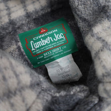 Load image into Gallery viewer, Vintage Canadian Lumber Jac Shirt Jacket Gray  - L