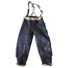 Load image into Gallery viewer, Vintage WWII BuAero US Navy M-446 Sheep Skin Shearling Bomber Trousers - L