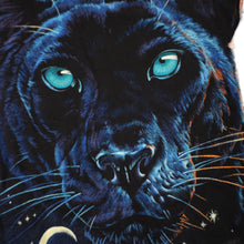 Load image into Gallery viewer, Vintage Habitat Black Jaguar Night Scene Graphic T Shirt - M