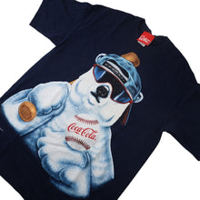 Load image into Gallery viewer, Vintage Coca Cola Polar Bear Graphic T Shirt - L