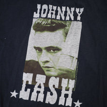 Load image into Gallery viewer, Vintage Johnny Cash Graphic Muscle T Shirt - M