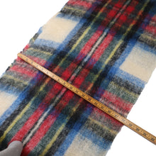 Load image into Gallery viewer, Vintage St Michael Mohair Wool Blend Shadow Plaid Large Scarf - OS
