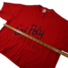 Load image into Gallery viewer, True Vintage Sportswear Cal Poly San Luis Obispo Crop Top Tee - WMNS M