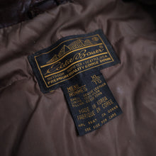 Load image into Gallery viewer, Vintage Eddie Bauer Leather Down Quilted Vest - XL