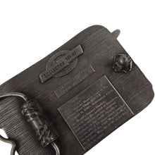 Load image into Gallery viewer, Vintage B-36 Peacemaker Pewter Belt Buckle - 3"
