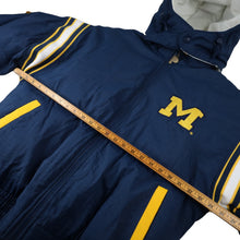 Load image into Gallery viewer, Vintage Pro Player University of Michigan Reversible Puffer Jacket