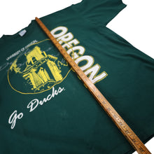 Load image into Gallery viewer, Vintage University of Oregon Ducks Spellout Graphic T Shirt - XL