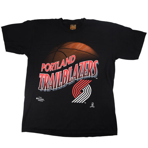 Vintage Nutmeg Portland Trailblazers Graphic T Shirt - L