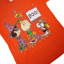 Load image into Gallery viewer, Vintage Peanuts Cartoon Halloween Graphic T Shirt - L