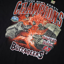 Load image into Gallery viewer, Vintage Y2k NFL Buccaneers Super Bowl XXXVII Champions Graphic T Shirt - XXL