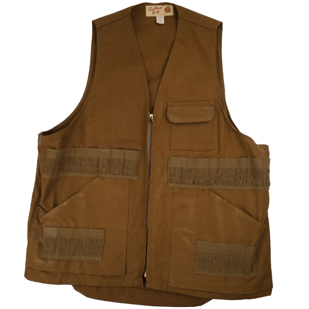 Vintage Bullseye Bill Shooting Sports Hunting Vest - M