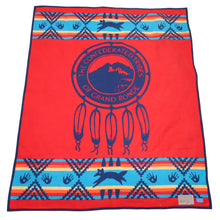 Load image into Gallery viewer, Vintage Pendleton "The Confederated Tribes of Grand Ronde" Native Wool Blanket