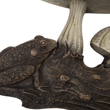Load image into Gallery viewer, Vintage MCM 60s/70s Mushroom Frog Wall Art Plaque - 17"
