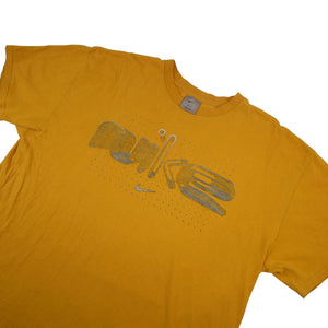 Vintage Y2k Nike 3D Graphic Spellout T Shirt - XL