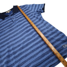 Load image into Gallery viewer, Burberry London Striped Polo Shirt - M