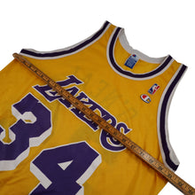 Load image into Gallery viewer, Vintage 90s Champion LA Lakers Shaquille O'Neal Basketball Jersey - L