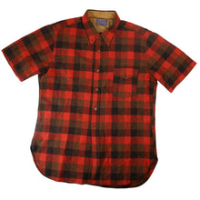 Load image into Gallery viewer, True Vintage Pendleton %100 Wool Short Sleeve Button Up Shirt - XL