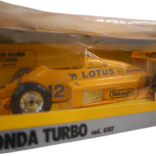 Load image into Gallery viewer, Vintage Burago Lotus Honda Turbo Die Cast Race Car Toy